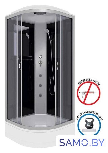 Душевая кабина Niagara NG-3503-14G 80x80x215 - Изображение №1 — Интернет-магазин samo.by
