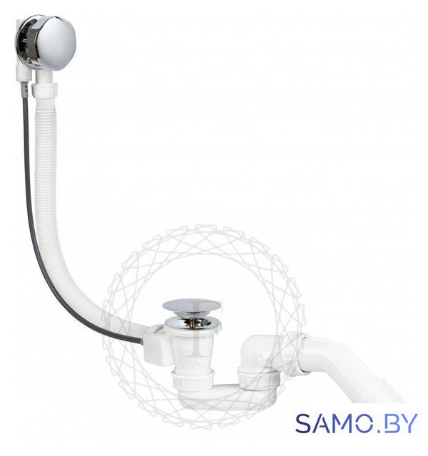 Сифон Filarete FL80 (хром) - Изображение №1 — Интернет-магазин samo.by