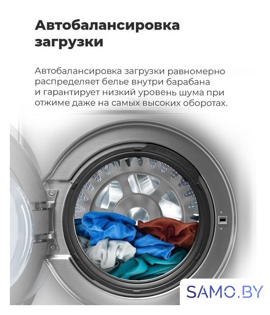 Стирально-сушильная машина MAUNFELD MFWD14106S04 - Изображение №25 — Интернет-магазин samo.by