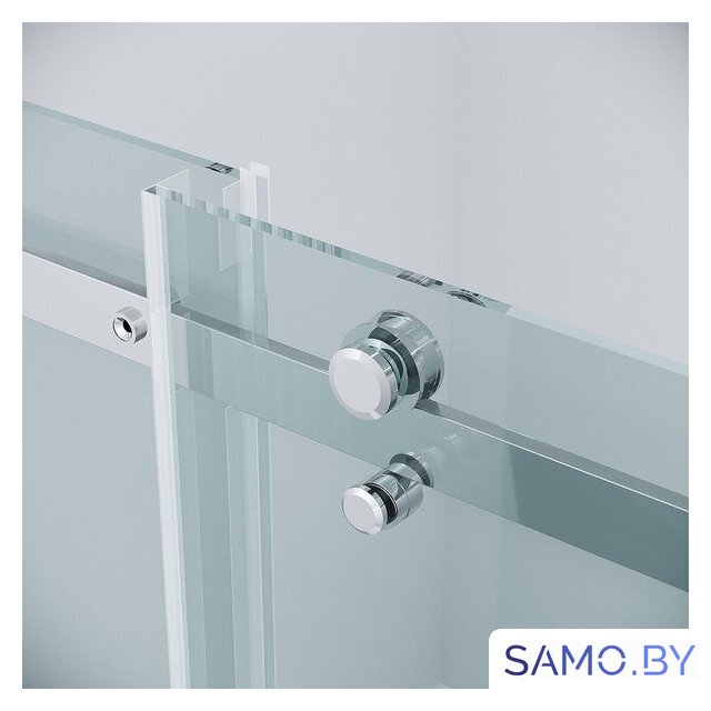 Душевой уголок Grossman Classic 100x90x195 120.K33.04.1090.10.00 (хром/прозрачное стекло) - Изображение №4 — Интернет-магазин samo.by