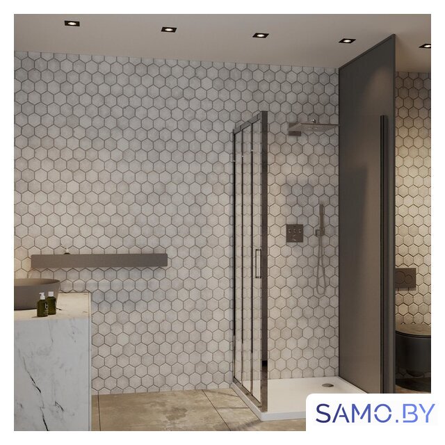 Душевой уголок Roxen Prima 55030-90 90х90 - Изображение №4 — Интернет-магазин samo.by