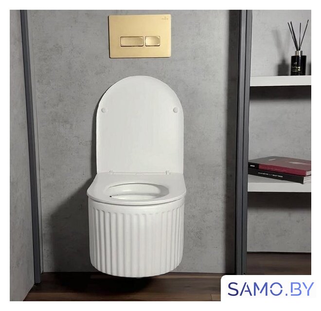 Унитаз подвесной Roxen Royal Matt в комплекте с инсталляцией StounFix Dual Fresh 6 в 1 968283 (кнопка: оружейная сталь) - Изображение №14 — Интернет-магазин samo.by