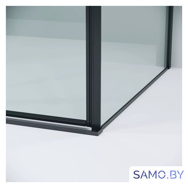 Душевой уголок Grossman Galaxy 130x90x195 120.K33.01.1390.21.00 (черный матовый/прозрачное стекло) - Изображение №5 — Интернет-магазин samo.by