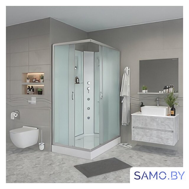 Душевая кабина Niagara NG-43295-14QBKG 120x90 - Изображение №2 — Интернет-магазин samo.by