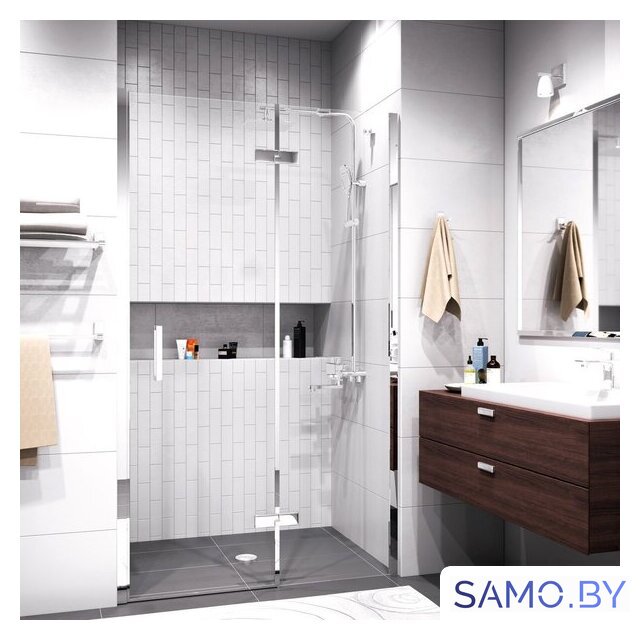 Душевая дверь Wasserkraft Aller 10H05R - Изображение №2 — Интернет-магазин samo.by
