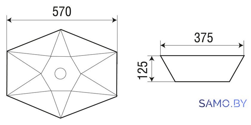 Умывальник WeltWasser Elbach 1138 - Изображение №4 — Интернет-магазин samo.by
