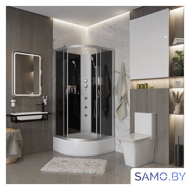 Душевая кабина Niagara NG-3503-14BKG 80x80x215 - Изображение №3 — Интернет-магазин samo.by