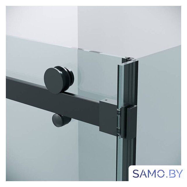 Душевой уголок Grossman Classic 100x90x195 120.K33.04.1090.21.00 (черный матовый/стекло прозрачное) - Изображение №9 — Интернет-магазин samo.by