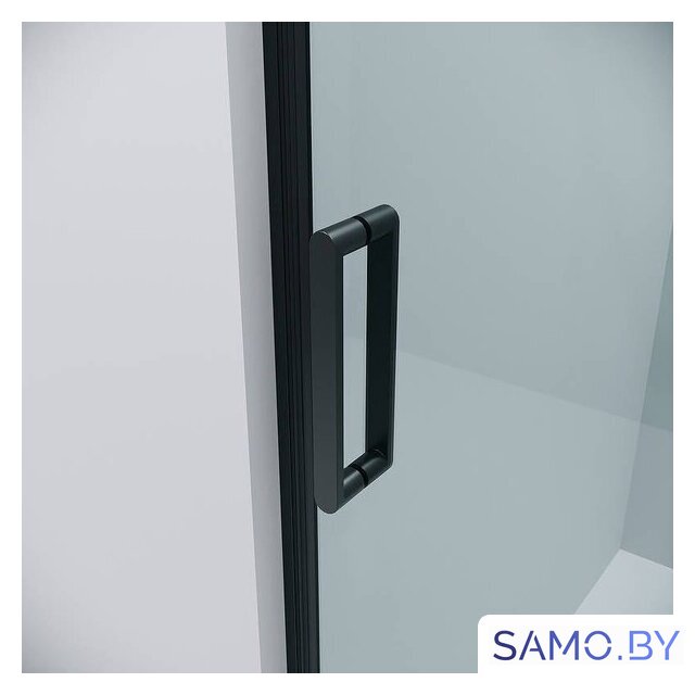 Душевой уголок Grossman Classic 100x90x195 120.K33.04.1090.21.00 (черный матовый/стекло прозрачное) - Изображение №6 — Интернет-магазин samo.by