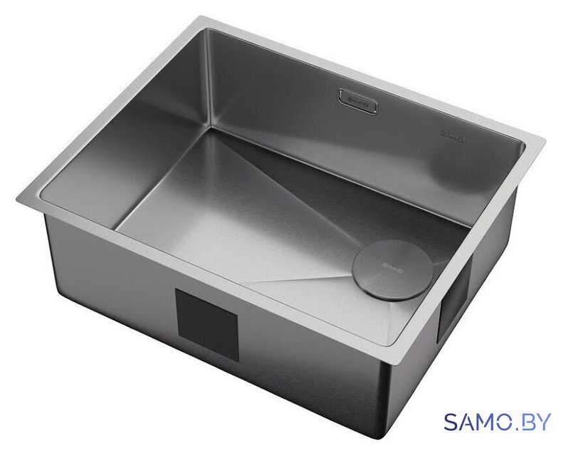 Кухонная мойка ZorG Zerox 54 U / IF Side SF Steel - Изображение №2 — Интернет-магазин samo.by