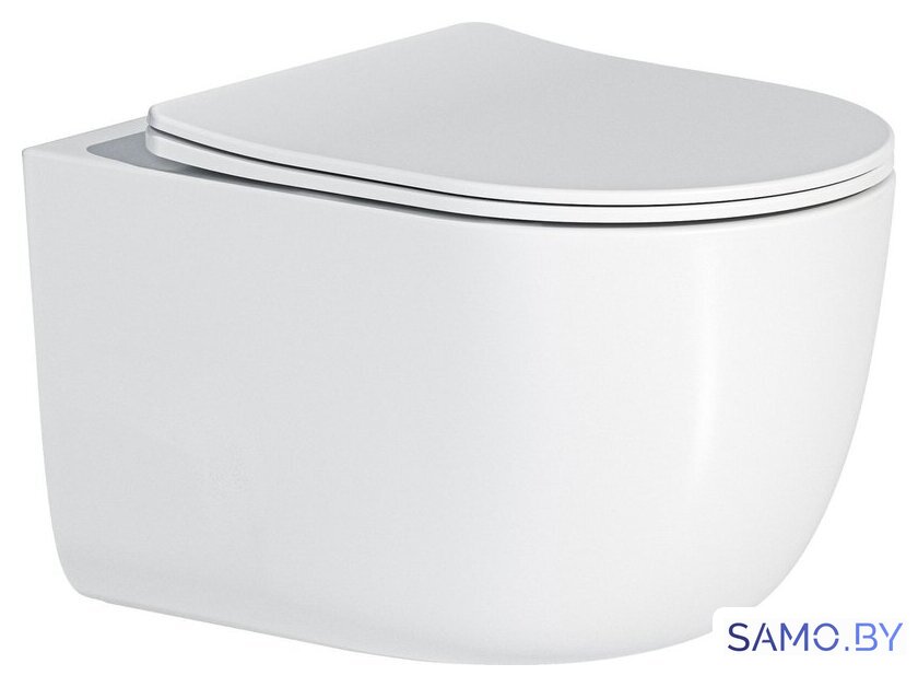 Унитаз подвесной Roxen Vortex 530160-01 Rimless Soft Close - Изображение №3 — Интернет-магазин samo.by