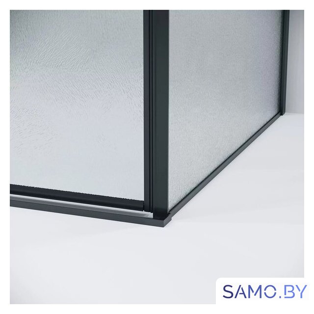 Душевой уголок Grossman Galaxy 130x90x195 120.K33.01.1390.21.02 (черный матовый/шиншилла стекло) - Изображение №14 — Интернет-магазин samo.by