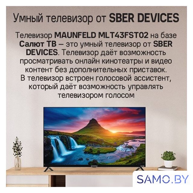 Телевизор MAUNFELD MLT43FST02 - Изображение №11 — Интернет-магазин samo.by