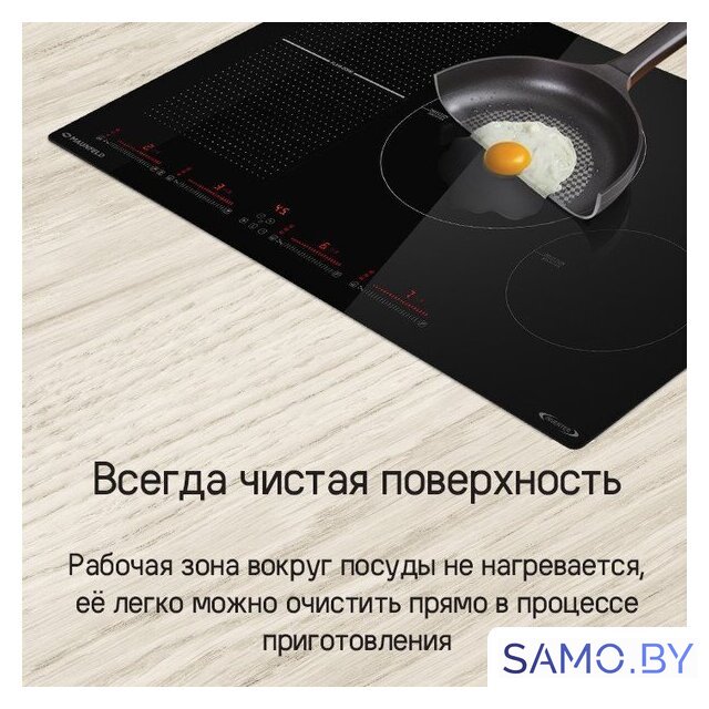 Варочная панель MAUNFELD CVI804SFBK LUX Inverter - Изображение №12 — Интернет-магазин samo.by