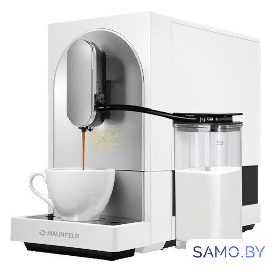 Кофемашина MAUNFELD MF-A8021CWH - Изображение №1 — Интернет-магазин samo.by