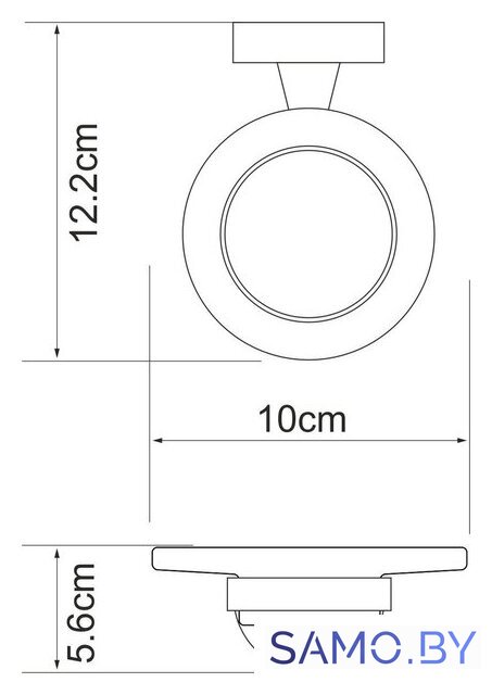 Мыльница Wasserkraft Isen K-4029 - Изображение №3 — Интернет-магазин samo.by