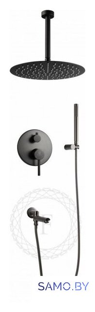 Душевая система  Filarete Roun FL1022 (графит) - Изображение №1 — Интернет-магазин samo.by