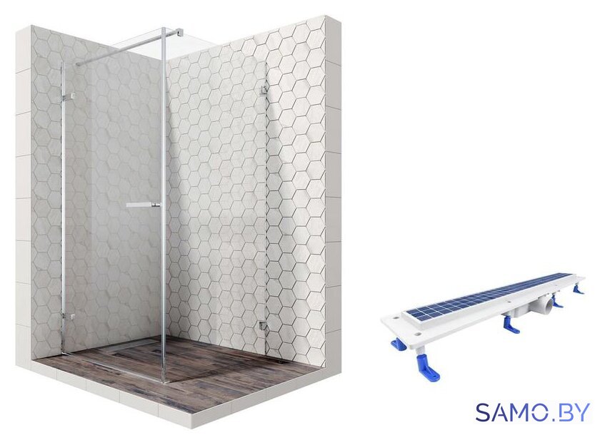 Душевой уголок Ambassador Set 10011102L-ST7 - Изображение №1 — Интернет-магазин samo.by