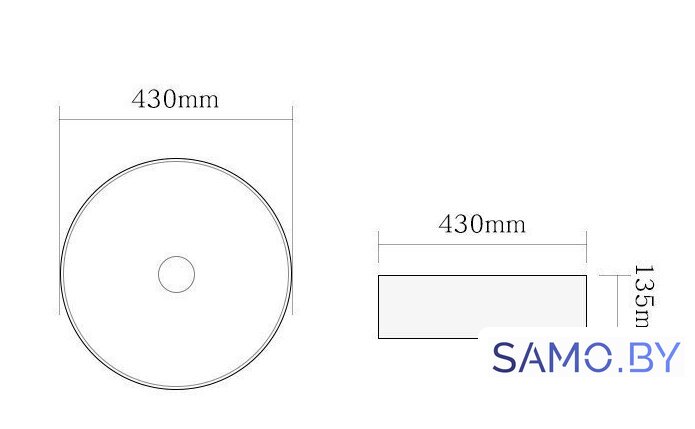 Умывальник SantiLine SL-7010 - Изображение №2 — Интернет-магазин samo.by