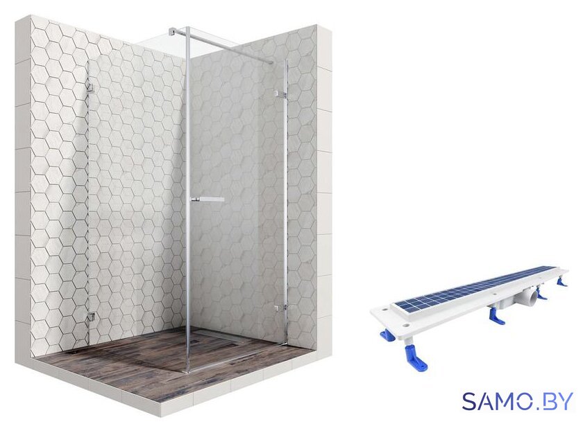 Душевой уголок Ambassador Set 10011102R-ST4 - Изображение №1 — Интернет-магазин samo.by