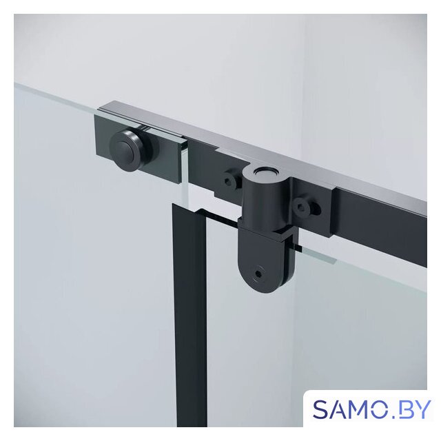 Душевой уголок Grossman Pragma 120x80x195 120.K33.03.1280.21.00 (черный матовый/прозрачное стекло) - Изображение №5 — Интернет-магазин samo.by
