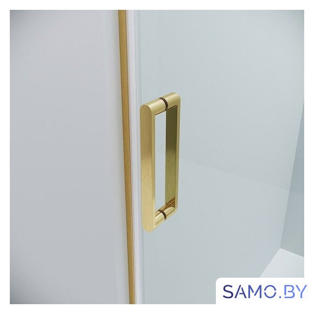 Душевой уголок Grossman Classic 100x90x195 120.K33.04.1090.32.00 (золото сатин/стекло прозрачное) - Изображение №6 — Интернет-магазин samo.by