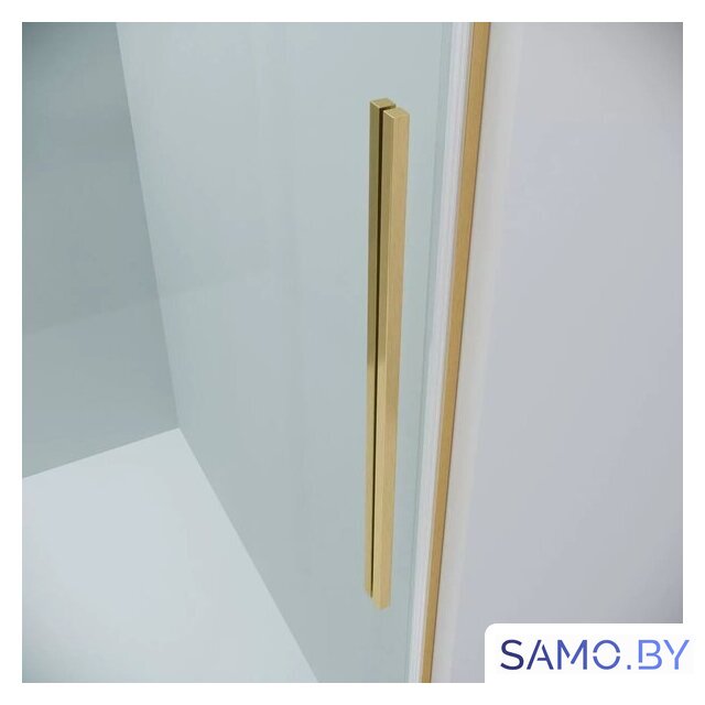 Душевой уголок Grossman Galaxy 130x90x195 120.K33.01.1390.32.00 (золото сатин/прозрачное стекло) - Изображение №2 — Интернет-магазин samo.by