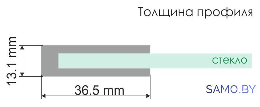 Душевая дверь Wasserkraft Vils 56R05 - Изображение №3 — Интернет-магазин samo.by