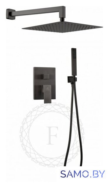 Душевая система  Filarete Fing FL1043 (графит) - Изображение №1 — Интернет-магазин samo.by