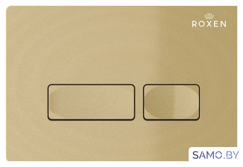 Унитаз подвесной Roxen Antares в комплекте с инсталляцией StounFix Dual Fresh 6 в 1 968050 (кнопка: брашированное золото) - Изображение №8 — Интернет-магазин samo.by