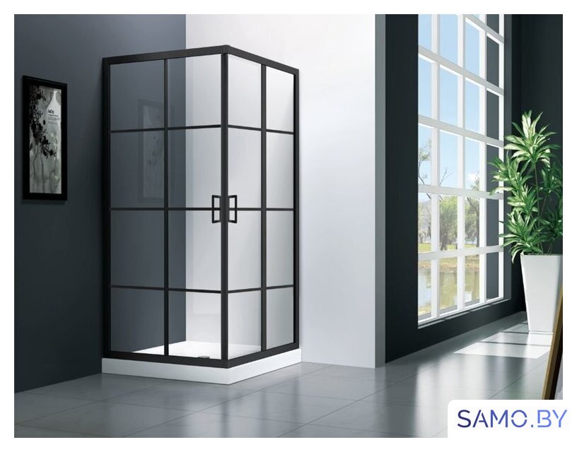 Душевой уголок Veconi RV-09 RV09-100-01-C7 - Изображение №1 — Интернет-магазин samo.by