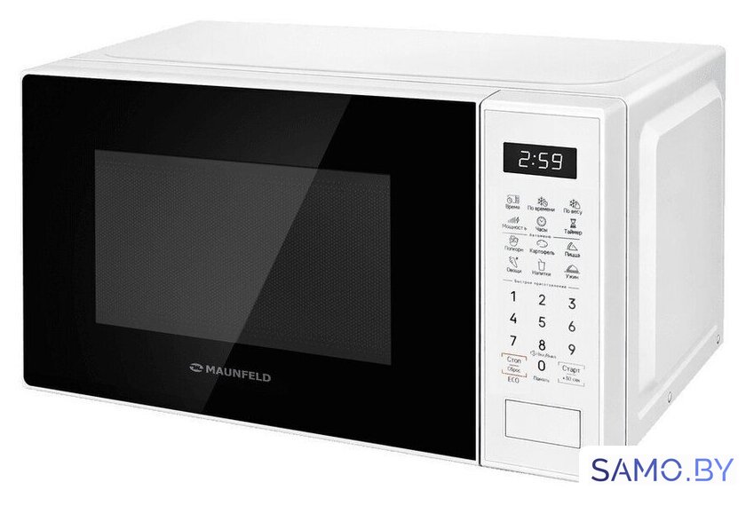 Микроволновая печь MAUNFELD MFSMO720EW02 - Изображение №2 — Интернет-магазин samo.by