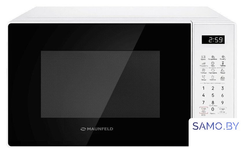 Микроволновая печь MAUNFELD MFSMO720EW02 - Изображение №1 — Интернет-магазин samo.by