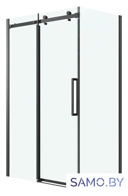 Душевой уголок Grossman Classic 110x80x195 120.K33.04.1180.21.00 (черный матовый/стекло прозрачное) - Изображение №1 — Интернет-магазин samo.by