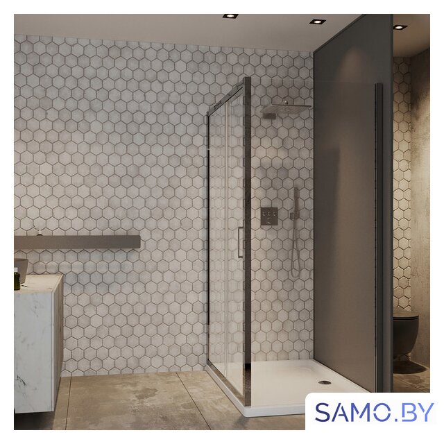 Душевой уголок Roxen Caspia 55060-120 120х80 - Изображение №3 — Интернет-магазин samo.by