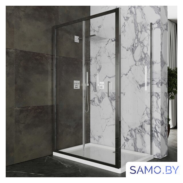 Душевой уголок Roxen Caspia 55060-120 120х80 - Изображение №1 — Интернет-магазин samo.by