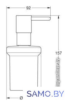 Дозатор для жидкого мыла Grohe Essentials 40394001 - Изображение №2 — Интернет-магазин samo.by