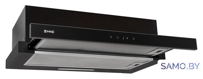 Кухонная вытяжка ZorG Slim 1030 60 S (черный) - Изображение №1 — Интернет-магазин samo.by