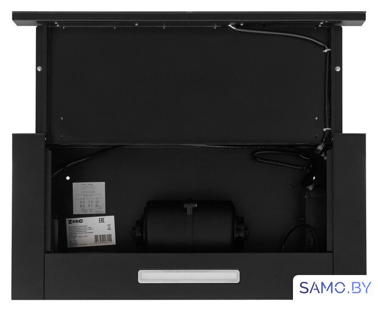Кухонная вытяжка ZorG Slim 1030 60 S (черный) - Изображение №5 — Интернет-магазин samo.by