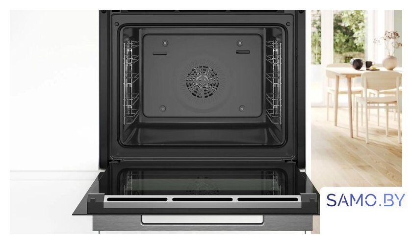 Электрический духовой шкаф Bosch Serie 8 HBG7341W1 - Изображение №3 — Интернет-магазин samo.by