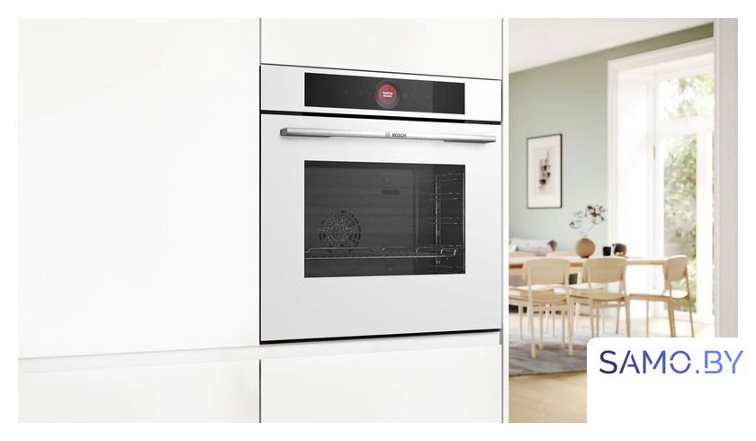 Электрический духовой шкаф Bosch Serie 8 HBG7341W1 - Изображение №5 — Интернет-магазин samo.by