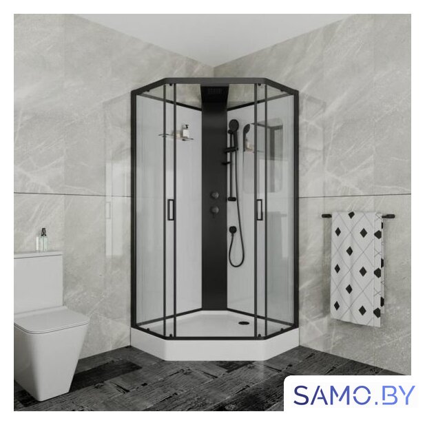 Душевая кабина Grossman GR250D 100x100 - Изображение №4 — Интернет-магазин samo.by
