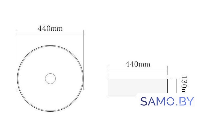 Умывальник SantiLine SL-7003 - Изображение №2 — Интернет-магазин samo.by