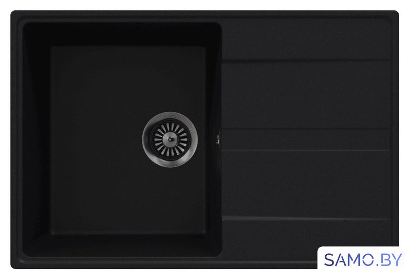 Кухонная мойка MAUNFELD Lacrima 750 MFQS-750B - Изображение №1 — Интернет-магазин samo.by