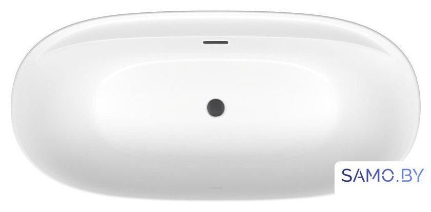 Ванна Wellsee Pro Line 170x80 28750103R (отдельностоящая ванна белый глянец, экран, ножки, сифон-автомат матовый черный) - Изображение №4 — Интернет-магазин samo.by