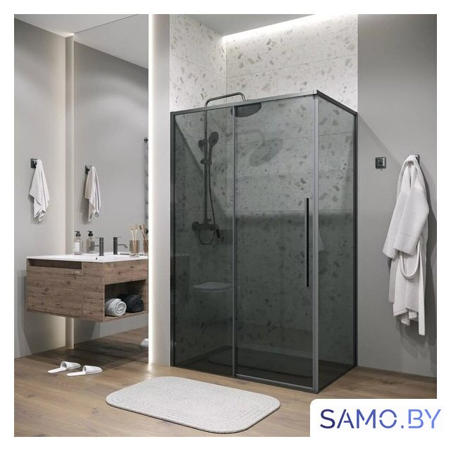 Душевой уголок Grossman Galaxy 130x90x195 120.K33.01.1390.42.10 (графит сатин/тонированное стекло) - Изображение №15 — Интернет-магазин samo.by