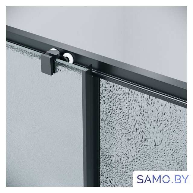 Душевой уголок Grossman Cosmo 130x90x195 120.K33.02.1390.21.02 (черный матовый/стекло шиншилла) - Изображение №3 — Интернет-магазин samo.by