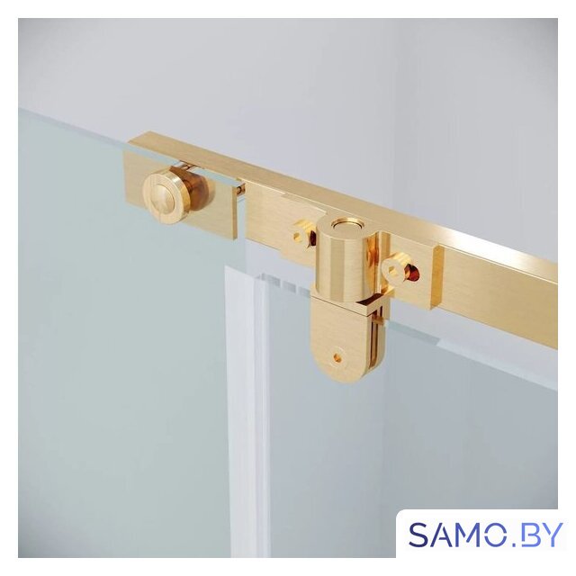 Душевой уголок Grossman Pragma 120x80x195 120.K33.03.1280.32.00 (золото сатин/прозрачное стекло) - Изображение №5 — Интернет-магазин samo.by