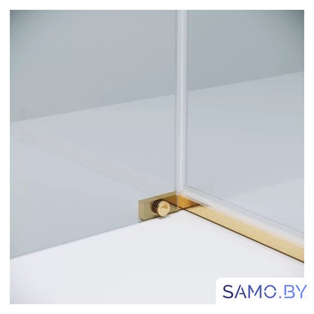 Душевой уголок Grossman Pragma 120x80x195 120.K33.03.1280.32.00 (золото сатин/прозрачное стекло) - Изображение №6 — Интернет-магазин samo.by
