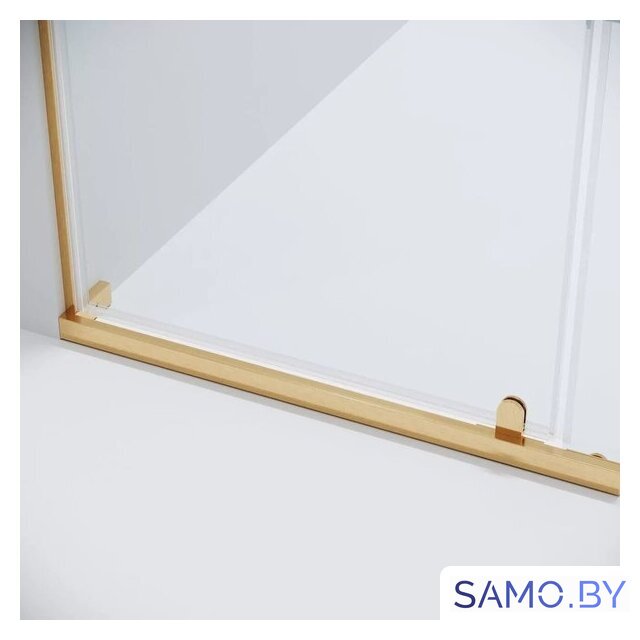 Душевой уголок Grossman Pragma 120x80x195 120.K33.03.1280.32.00 (золото сатин/прозрачное стекло) - Изображение №3 — Интернет-магазин samo.by